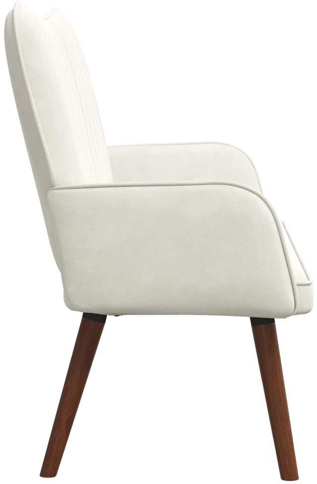Dvitaškė sofa Kreminė 115 x 61 x 87 cm Aksomas