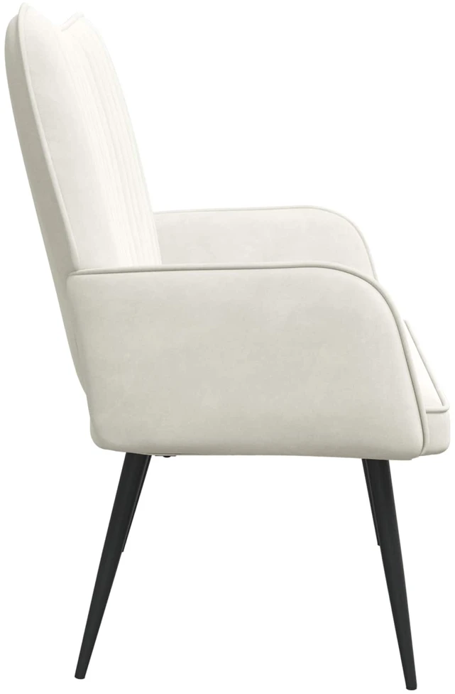 Dvitaškė sofa Kreminė 115 x 61 x 87 cm Aksomas