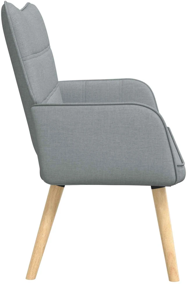 Dvitaškė sofa Šviesiai pilka 115 x 61 x 87 cm Audinys