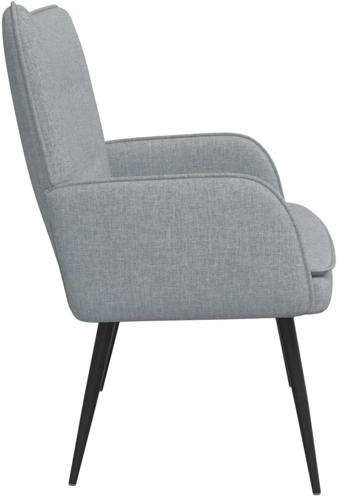 Dvitaškė sofa Šviesiai pilka 115 x 61 x 87 cm Audinys