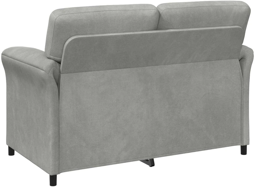 Dvitaškė sofa Šviesiai pilka 138 x 83 x 95 cm Aksomas