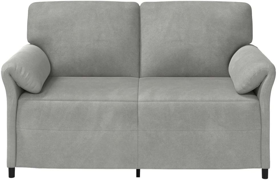 Dvitaškė sofa Šviesiai pilka 158 x 83 x 95 cm Aksomas