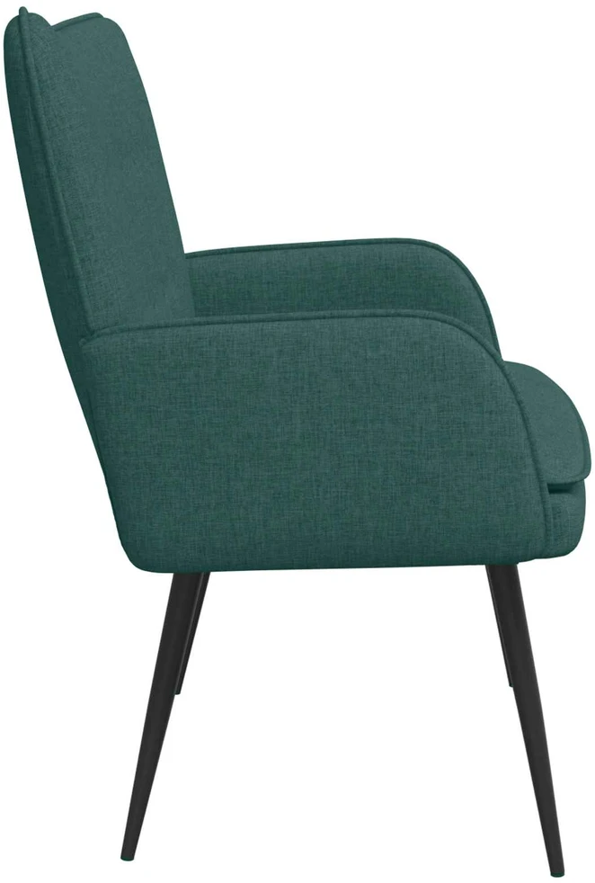 Dvitaškė sofa Tamsiai žalia 115 x 61 x 87 cm Audinys