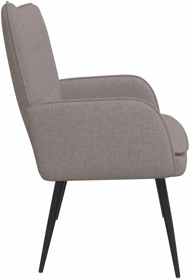 Dvitaškė sofa Taupe 115 x 61 x 87 cm Audinys