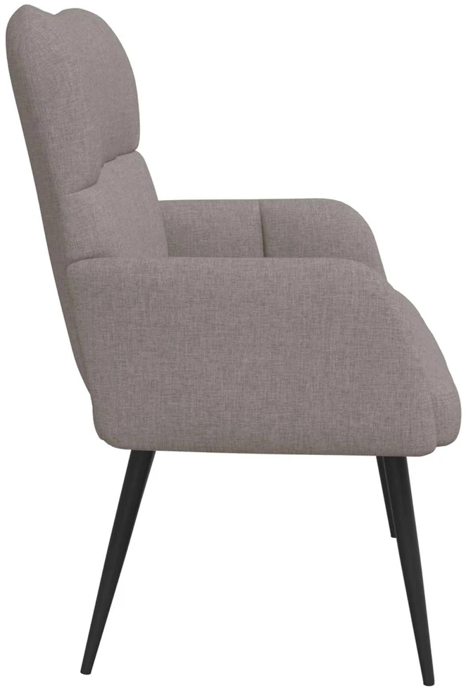 Dvitaškė sofa Taupe 115 x 61 x 87 cm Audinys