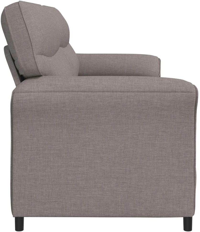 Dvitaškė sofa Taupe 138 x 83 x 95 cm
