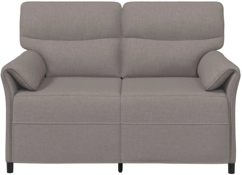 Dvitaškė sofa Taupe 138 x 83 x 95 cm
