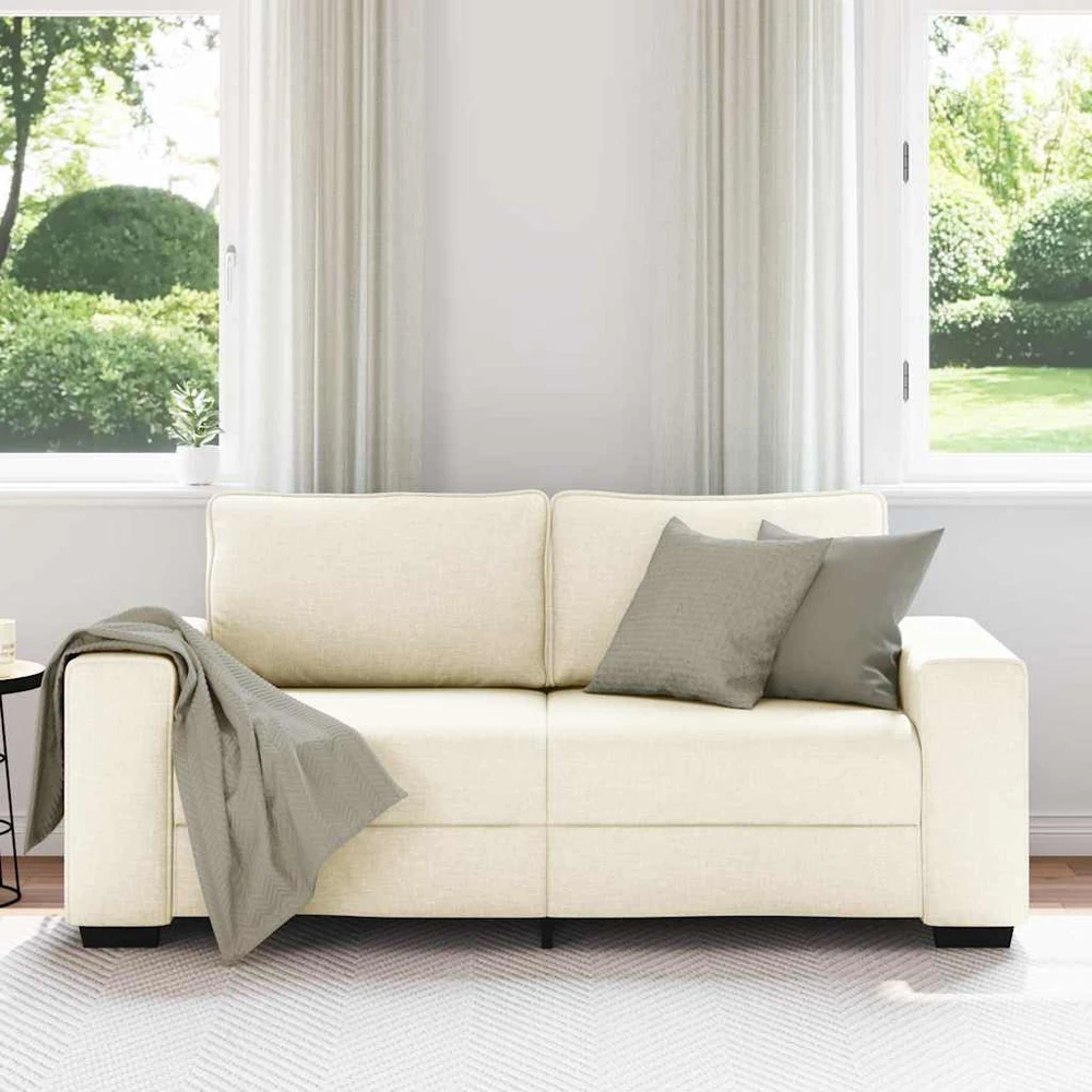Dvivietė sofa, 180x77x82 cm, linas