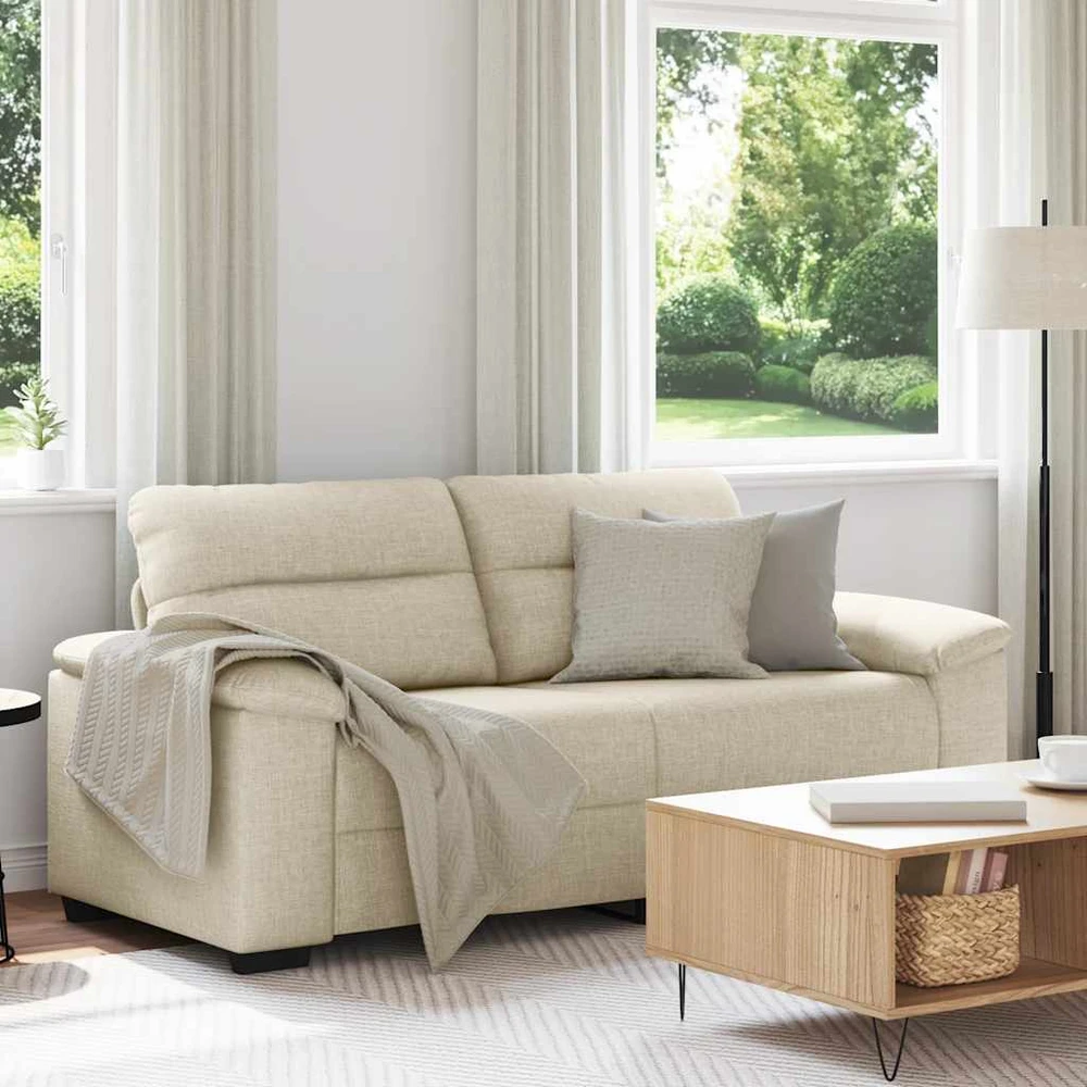 Dvivietė sofa, 180x81x84 cm, linas