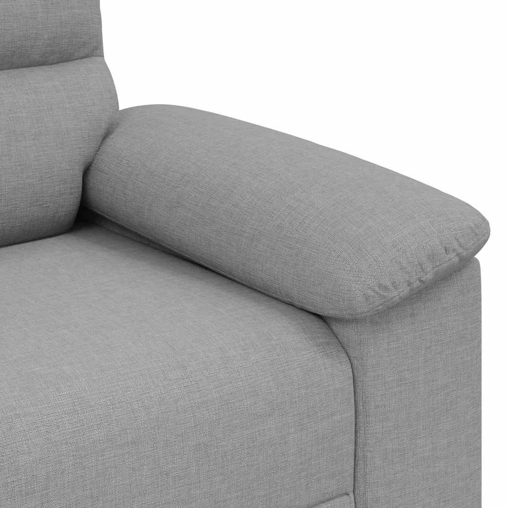 Dvivietė sofa, debesų pilka, 160x81x84 cm, audinys