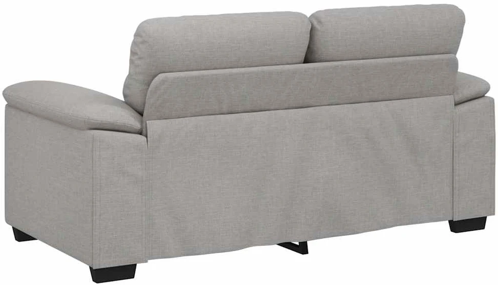 Dvivietė sofa, debesų pilka, 160x81x84 cm, audinys