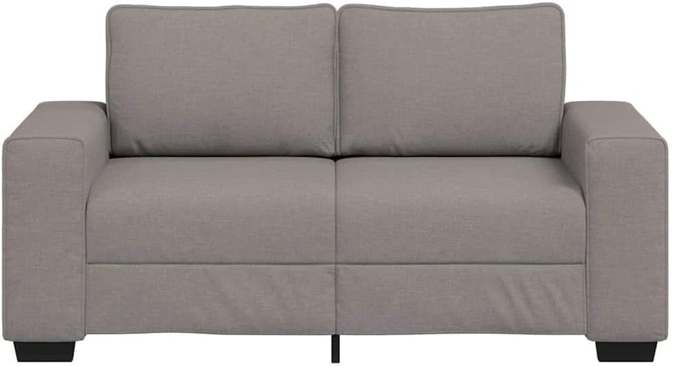 Dvivietė sofa, pilkai ruda, 160x77x82 cm, audinys