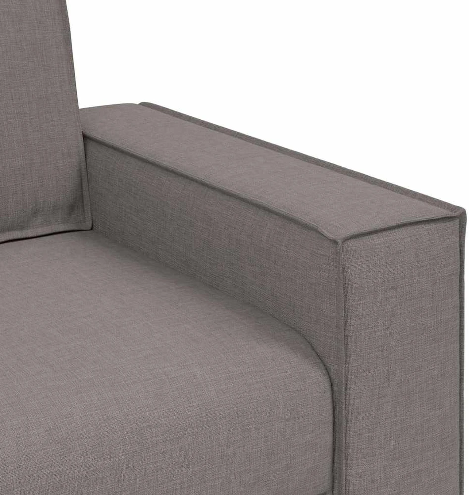 Dvivietė sofa, pilkai ruda, 160x78x84 cm, audinys
