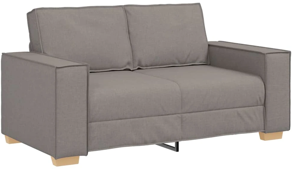 Dvivietė sofa, pilkai ruda, 160x78x84 cm, audinys