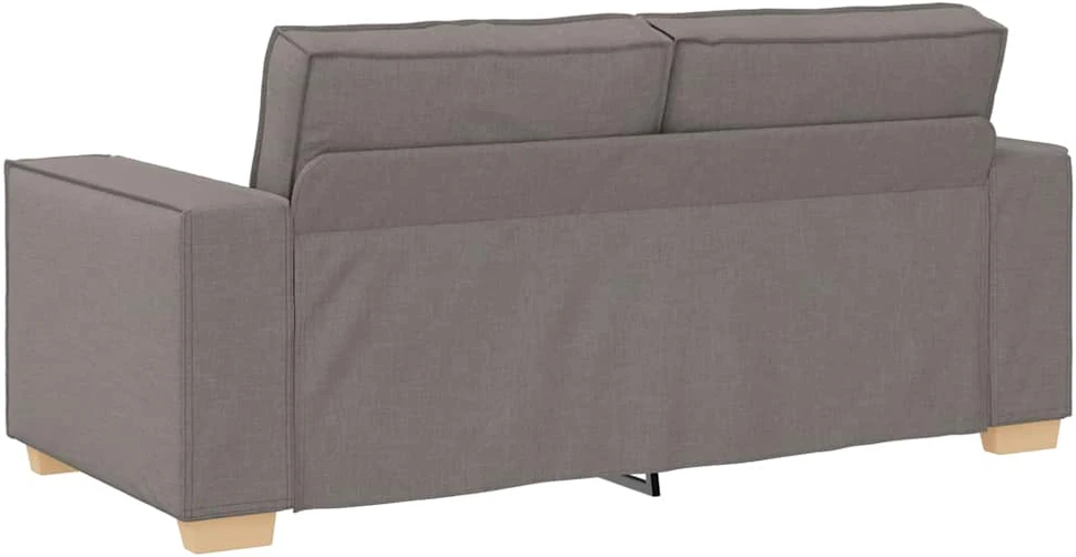 Dvivietė sofa, pilkai ruda, 180x78x84 cm, audinys