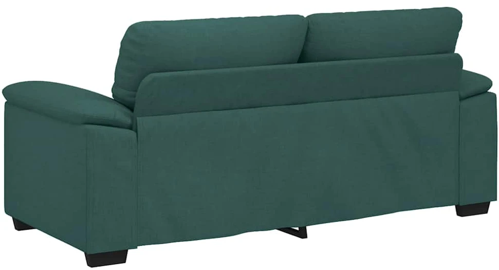 Dvivietė sofa, tamsiai žalia, 180x81x84 cm, audinys