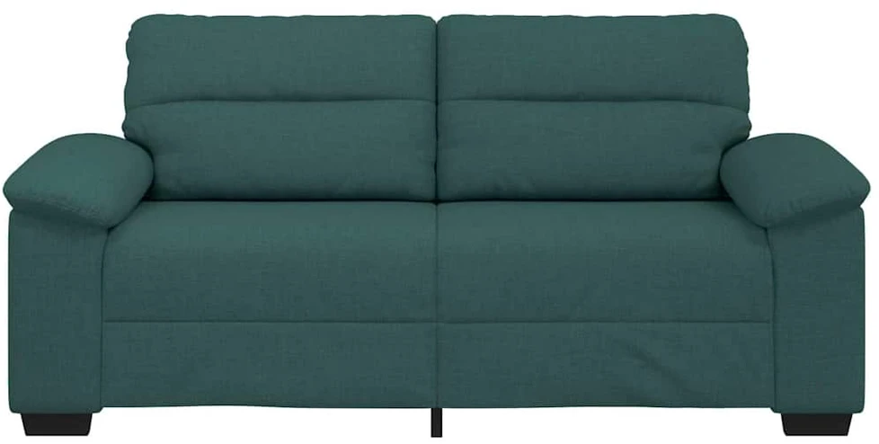 Dvivietė sofa, tamsiai žalia, 180x81x84 cm, audinys