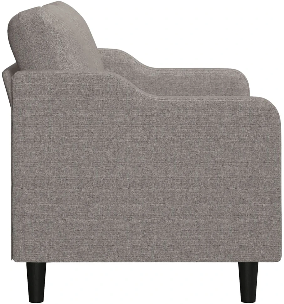 Dvivietė sofa, taupe spalvos, 140cm, audinys