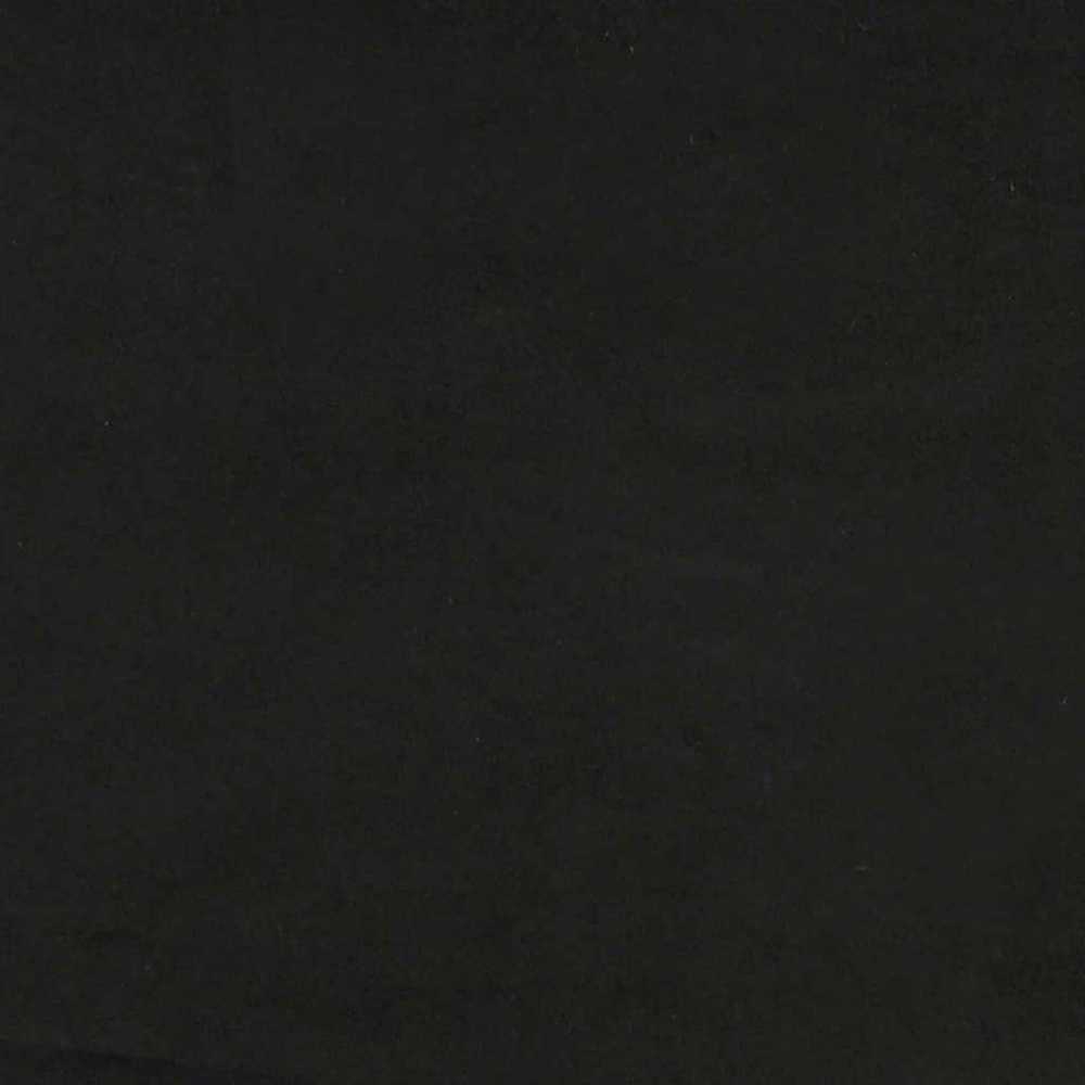 Lova Kampinė lovos konstrukcija Juoda 100 cm x 200 cm Aksomas