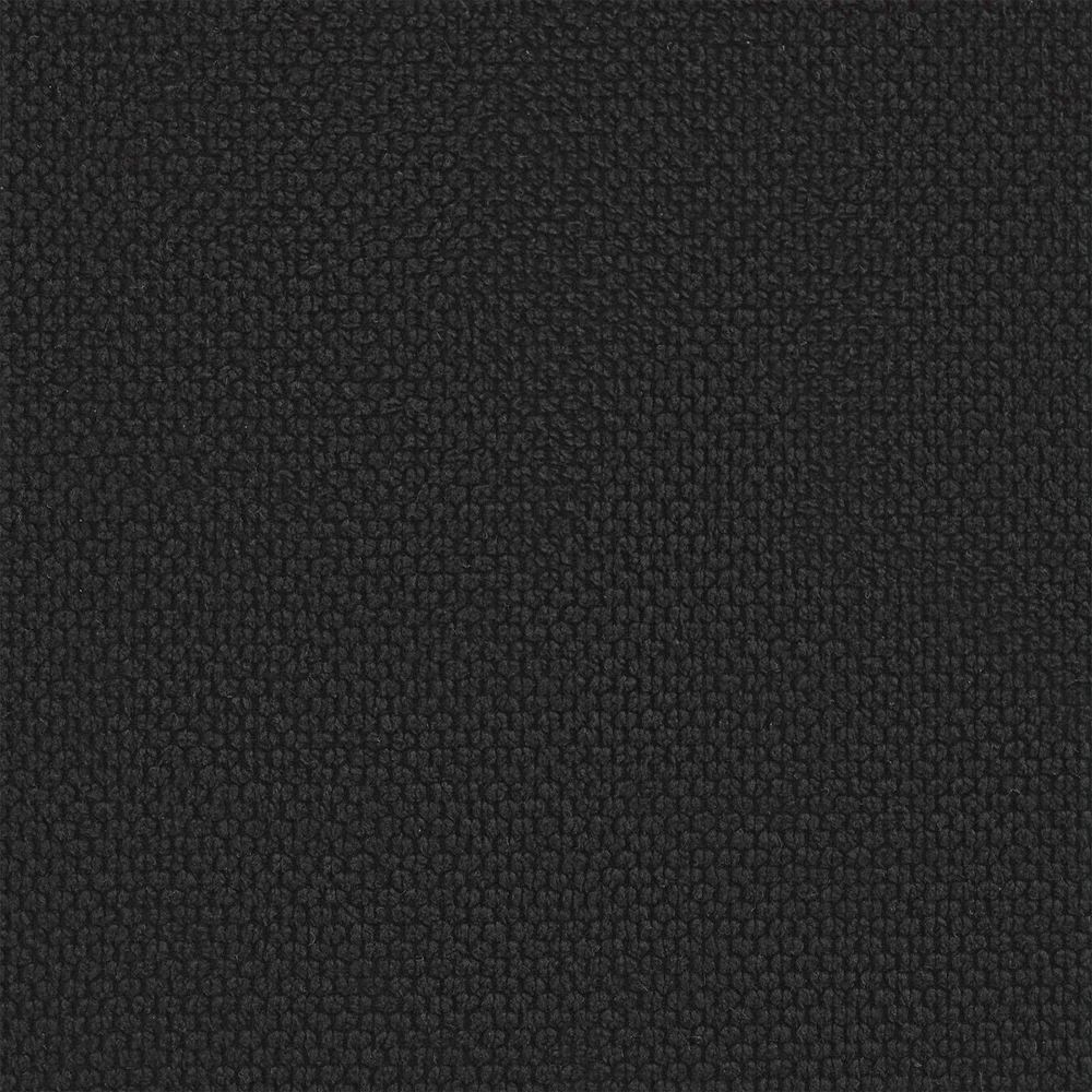 Kampinė Sofa su Saugykla Juoda Aksomas