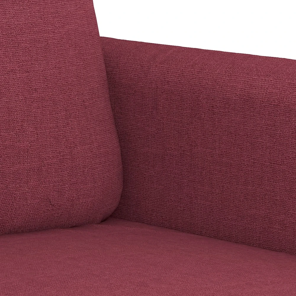 Sofa Krėslas, raudonojo vyno spalvos, 60cm, audinys