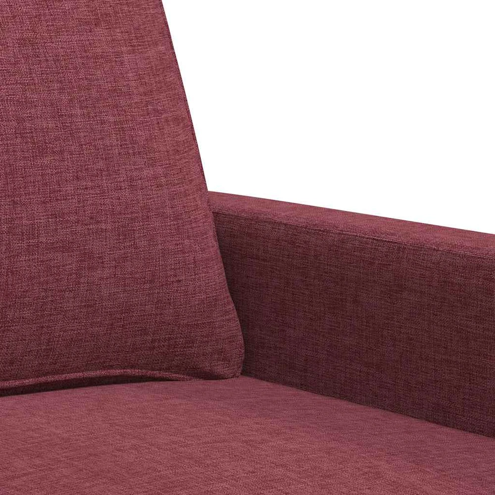 Sofa Krėslas, raudonojo vyno spalvos, 60cm, audinys
