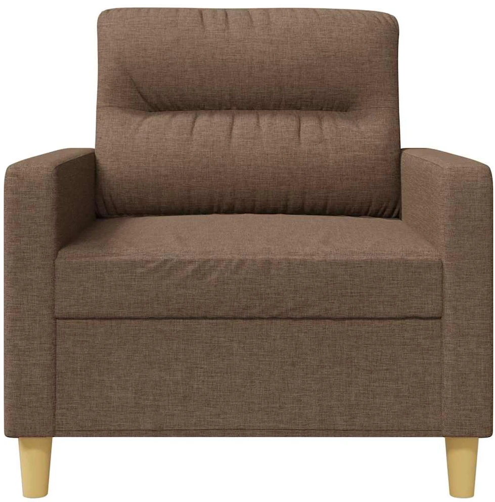 Sofa Krėslas, rudos spalvos, 60cm, audinys