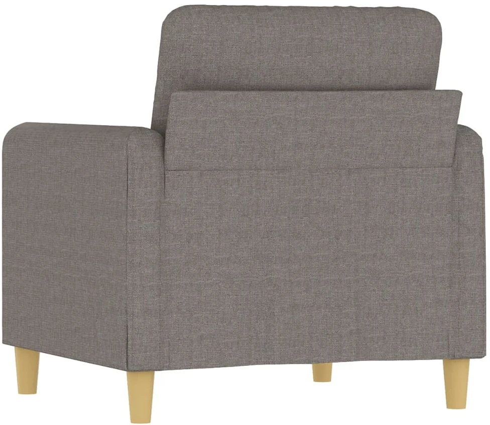 Fotelis Krėslas, taupe spalvos, 60cm, audinys
