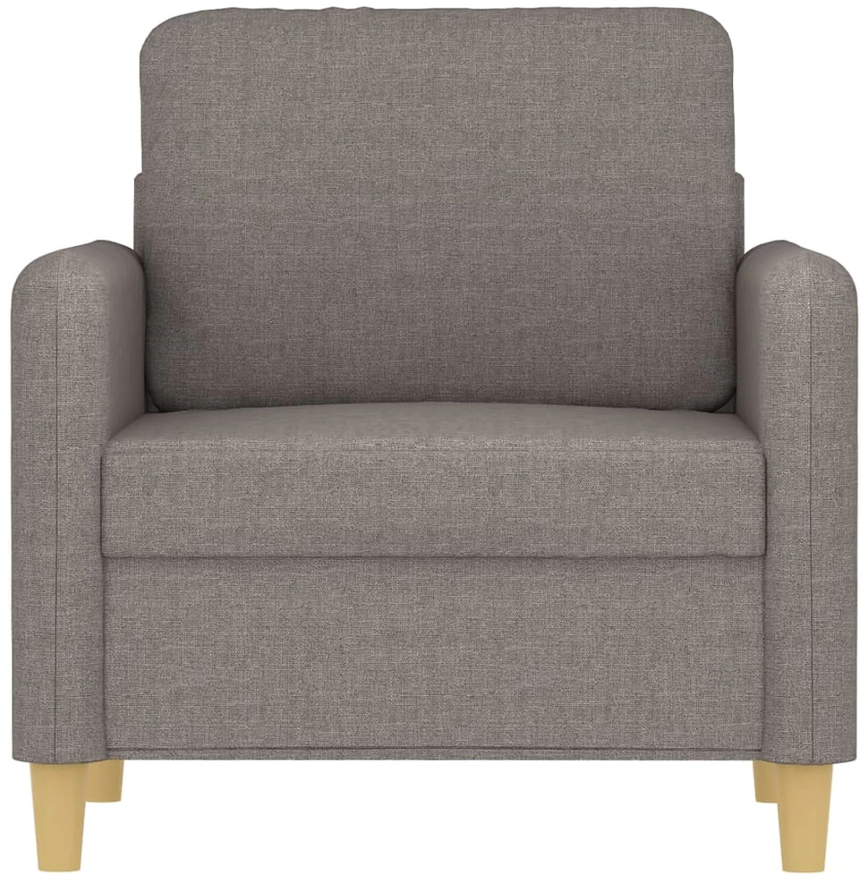 Fotelis Krėslas, taupe spalvos, 60cm, audinys