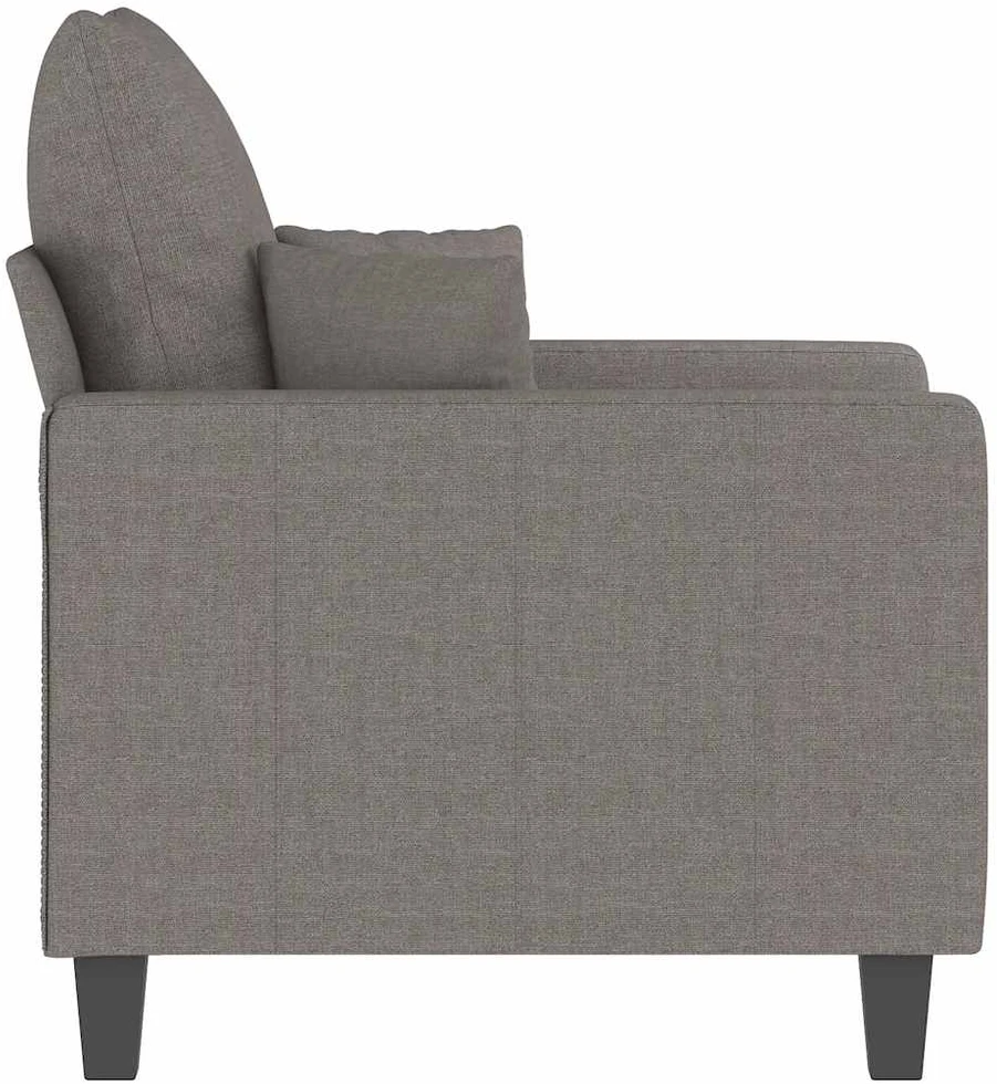 Fotelis Krėslas, taupe spalvos, 60cm, audinys