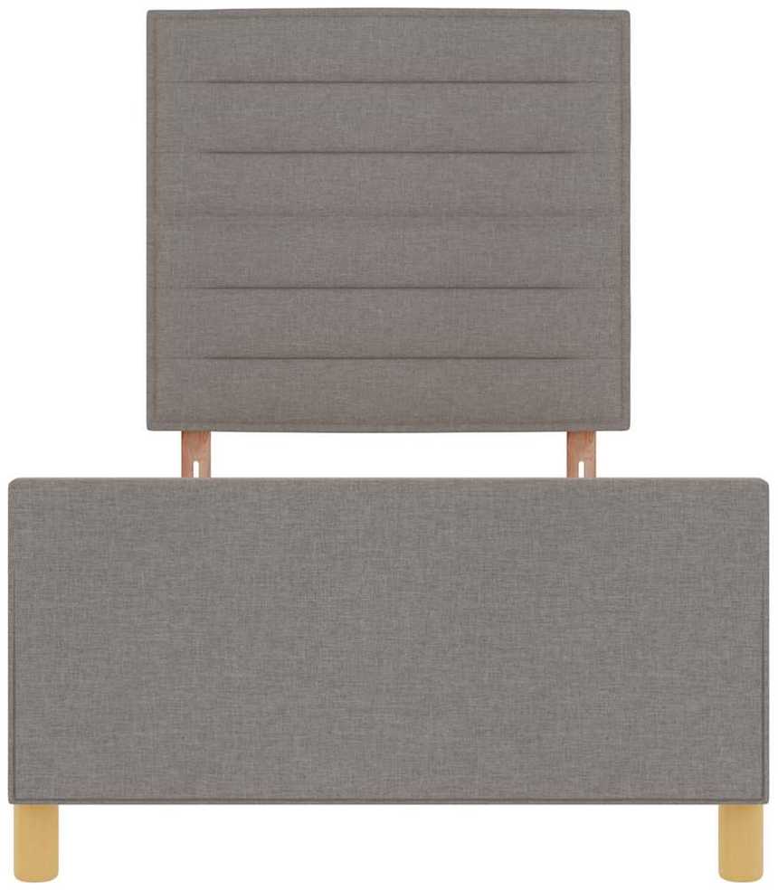 Lova Lovos rėmas su galvūgalio Tortora 80 x 200 cm audinys