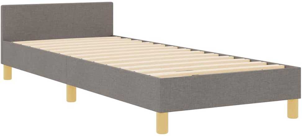Lova Lovos rėmas su galvūgalio Tortora 80 x 200 cm audinys