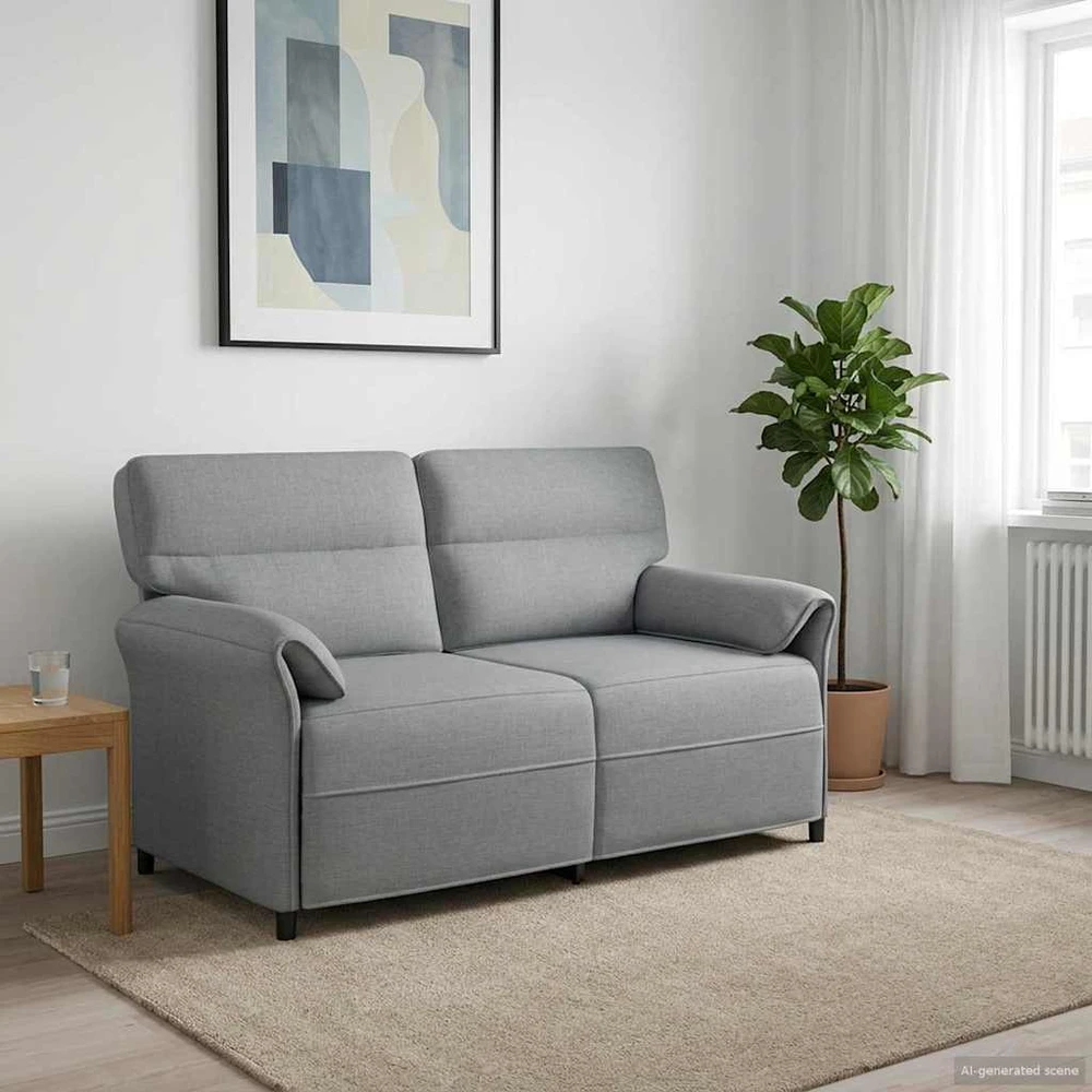 Sofa 100% poliesteris metalinis rėmas MDF, fanera