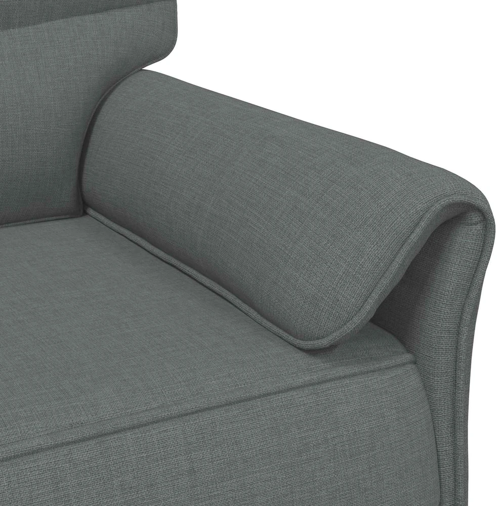 Sofa 100% poliesteris metalinis rėmas MDF, fanera