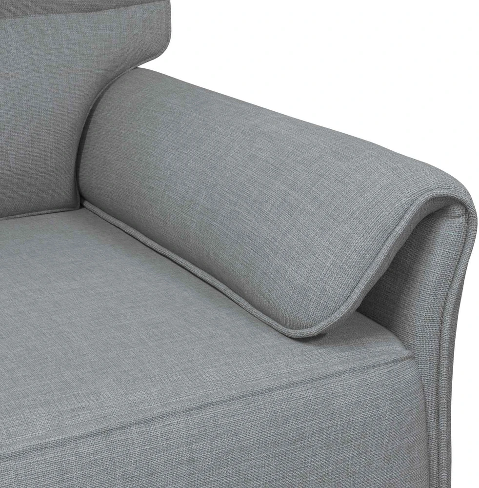 Sofa 100% poliesteris metalinis rėmas MDF, fanera