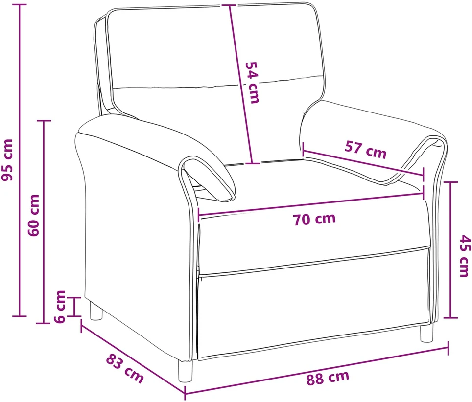 Sofa 100% poliesteris metalinis rėmas MDF, fanera