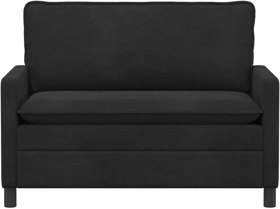 Sofa Juoda 126 x 81 x 87,5 cm Aksomas