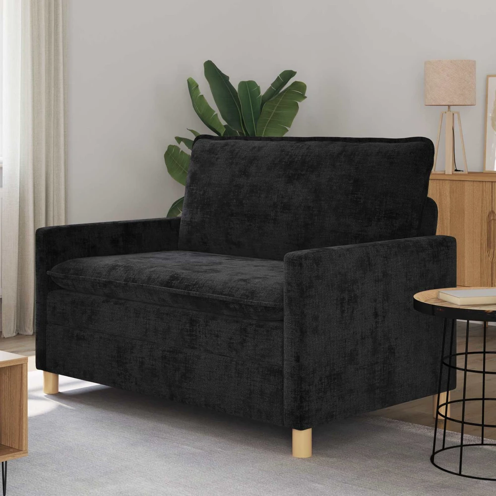Sofa Juoda 126 x 81 x 87,5 cm Poliesteris