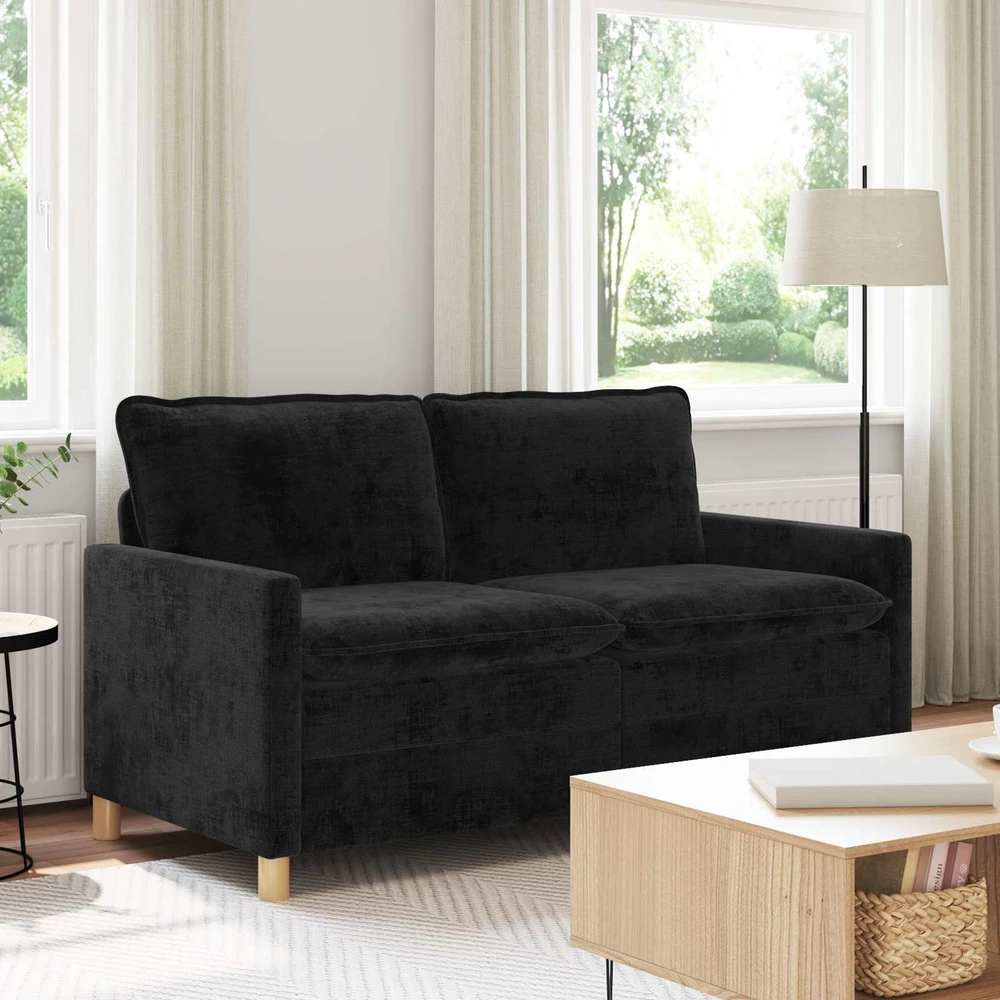 Sofa Juoda 156 x 81 x 87,5 cm Poliesteris