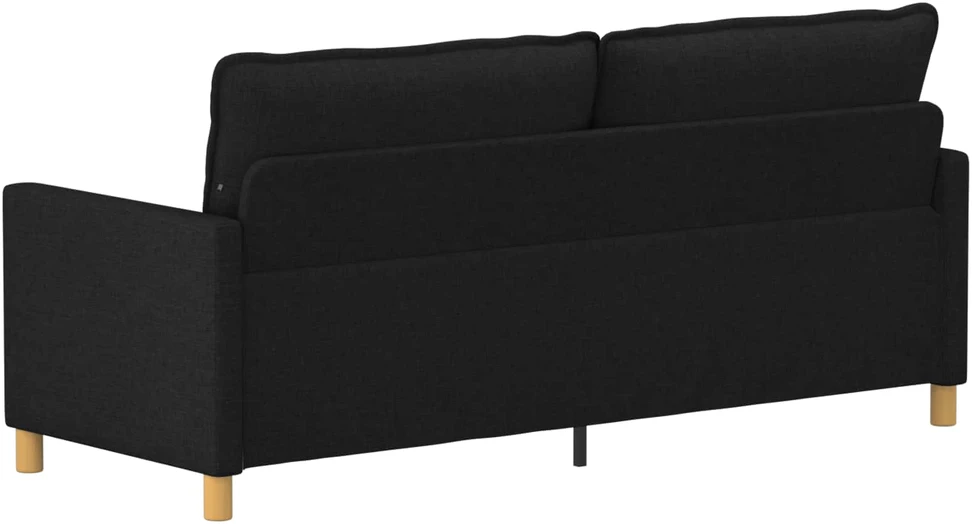 Sofa Juoda 196 x 81 x 87,5 cm Audinys