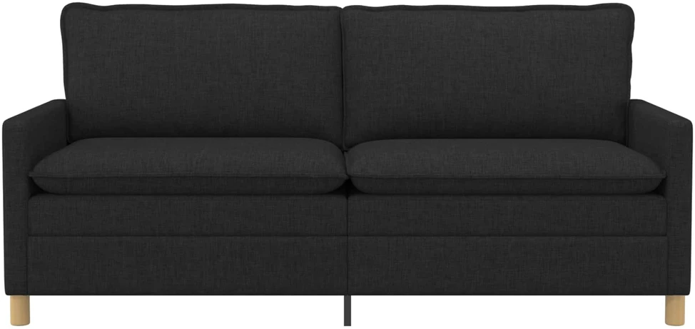 Sofa Juoda 196 x 81 x 87,5 cm Audinys