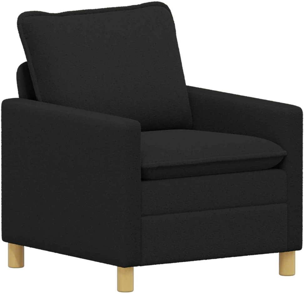 Sofa Juoda 76 x 81 x 87,5 cm Audinys