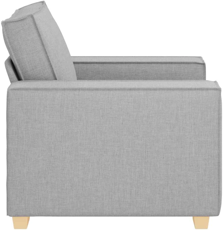Sofa-kėdė, debesų pilka, 100x78x84 cm, audinys