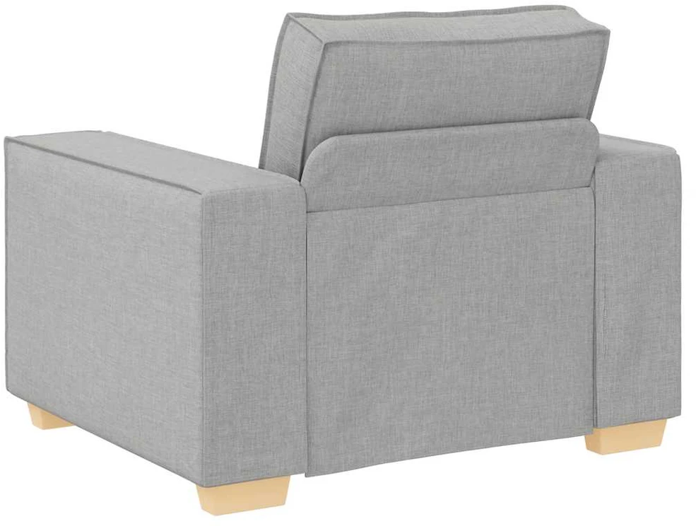 Sofa-kėdė, debesų pilka, 100x78x84 cm, audinys