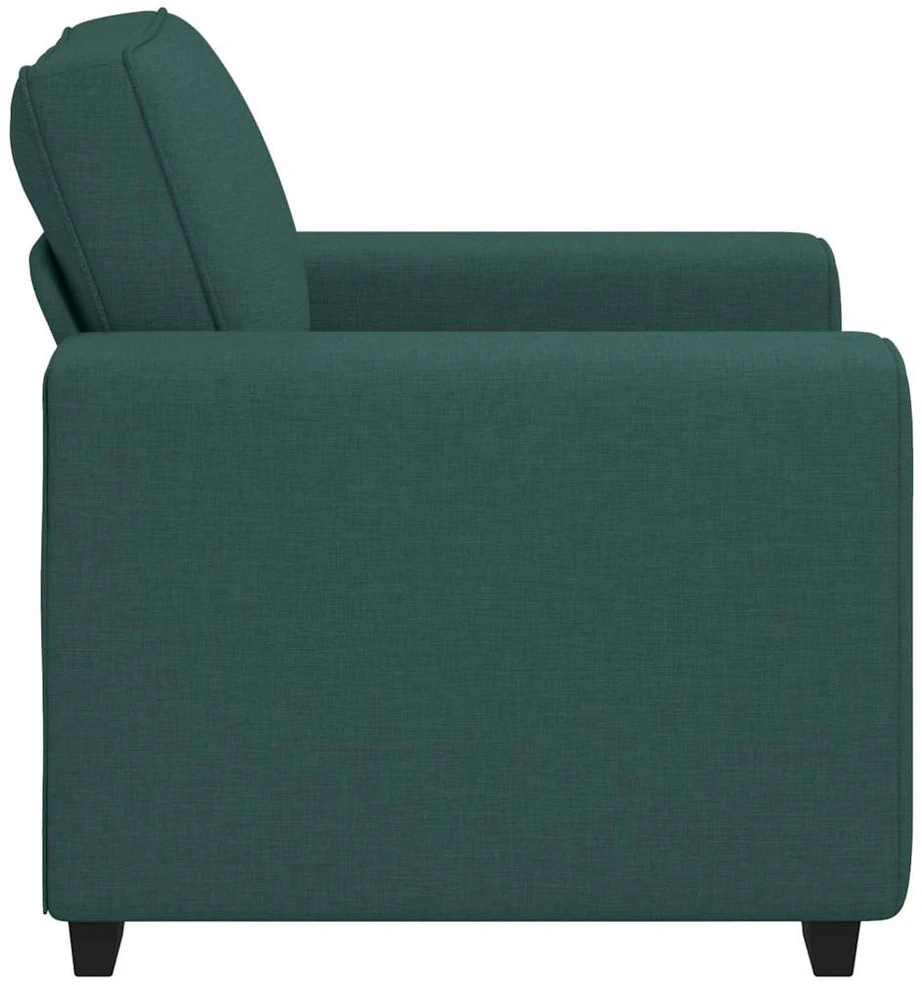 Sofa-kėdė, tamsiai žalia, 100x77x82 cm, audinys