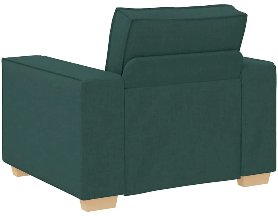 Sofa-kėdė, tamsiai žalia, 100x78x84 cm, audinys