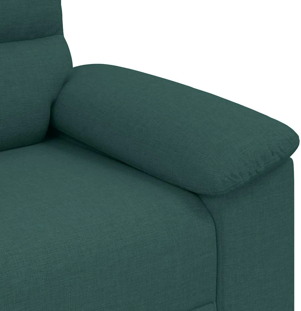 Sofa-kėdė, tamsiai žalia, 100x81x84 cm, audinys