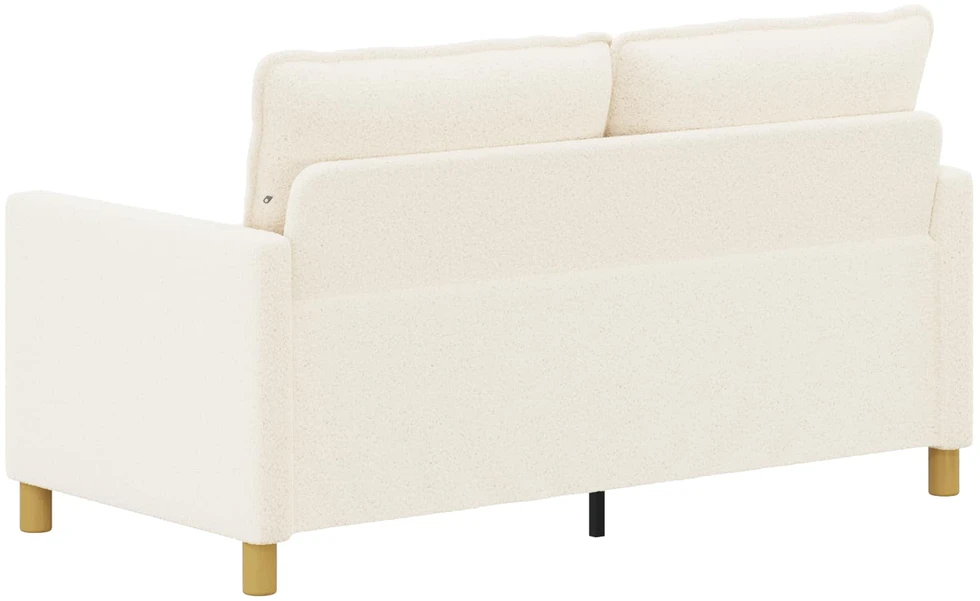 Sofa Kreminė 156 x 81 x 87,5 cm Audinys