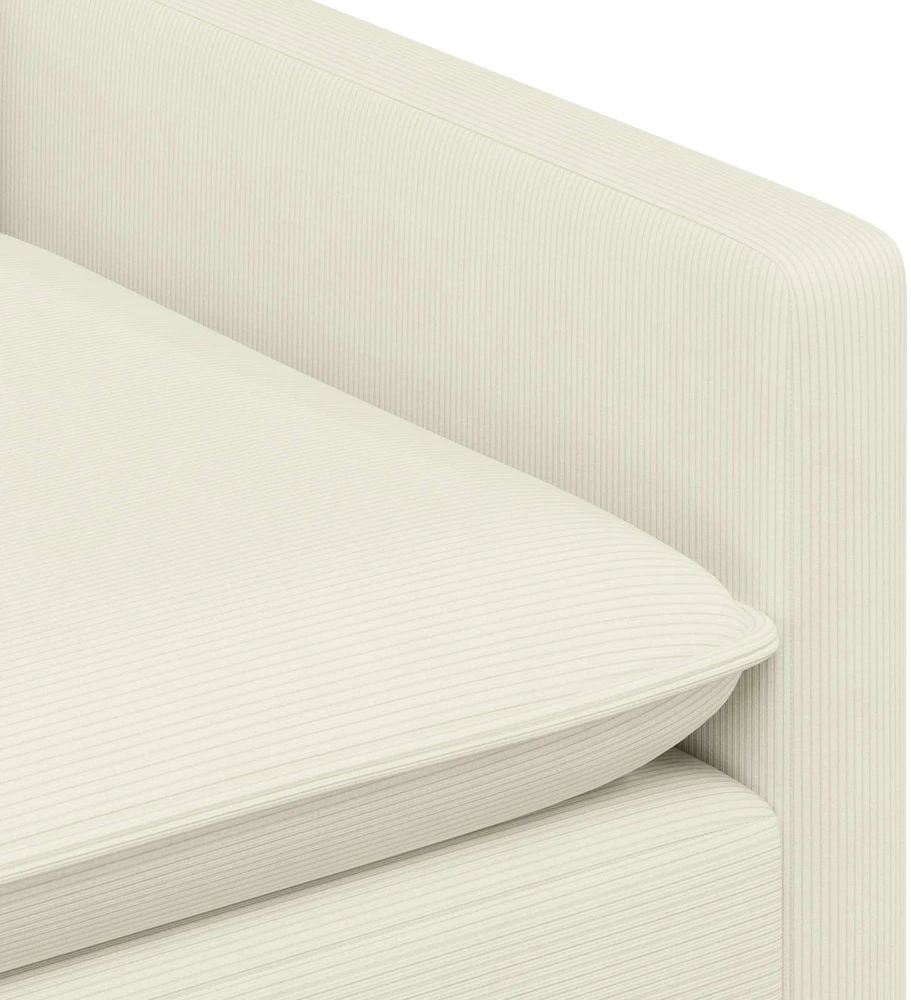 Sofa Kreminė 156 x 81 x 87,5 cm Audinys