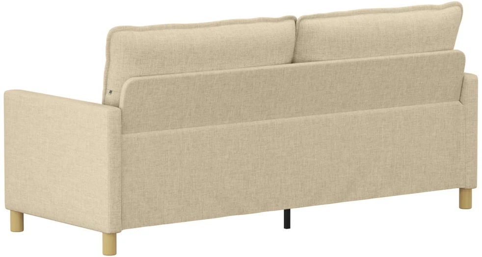 Sofa Kreminė 196 x 81 x 87,5 cm Audinys
